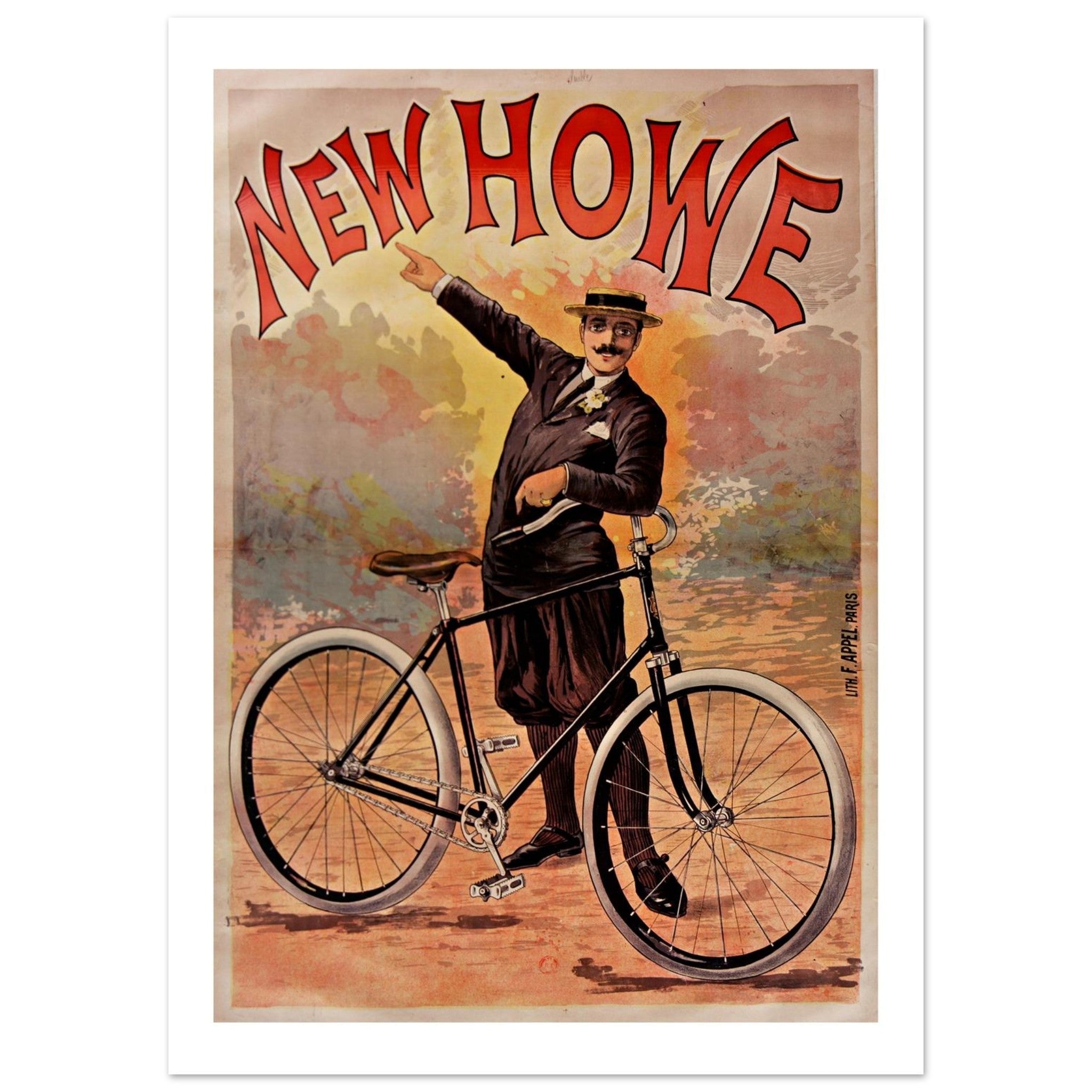 New Howe Bicycle – The Gentleman’s Ride - Transit Art