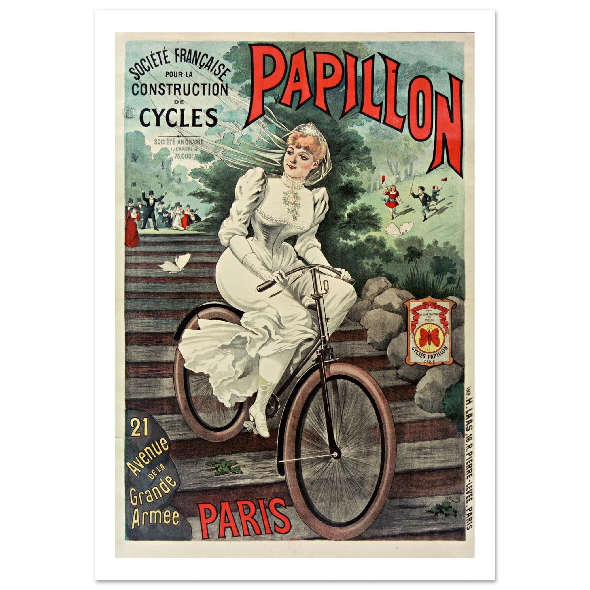 Papillon Cycles: Elegance in Motion - Transit Art