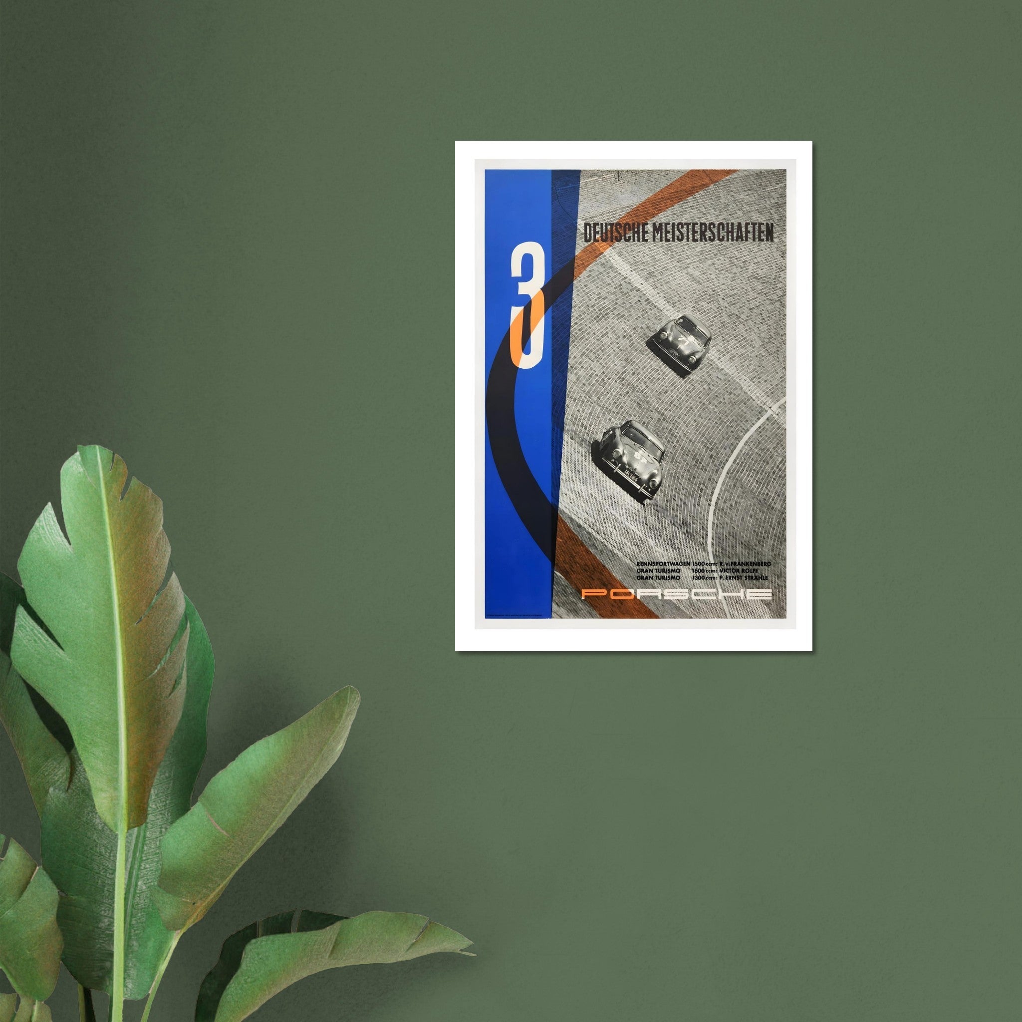 Porsche Deutsche Meisterschaften 30 Championships Poster - Transit Art