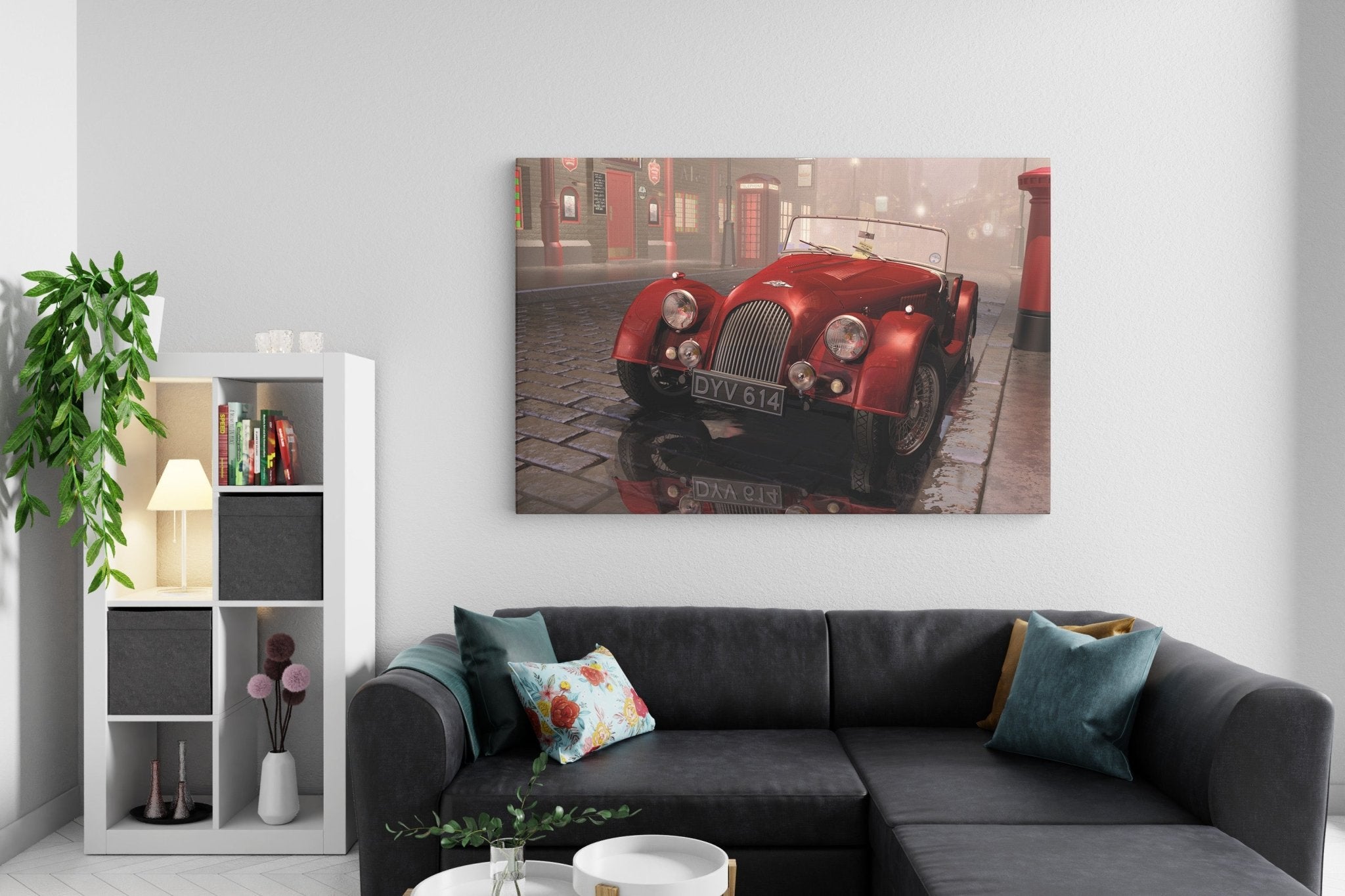 Red Morgan - canvas - Transit Art
