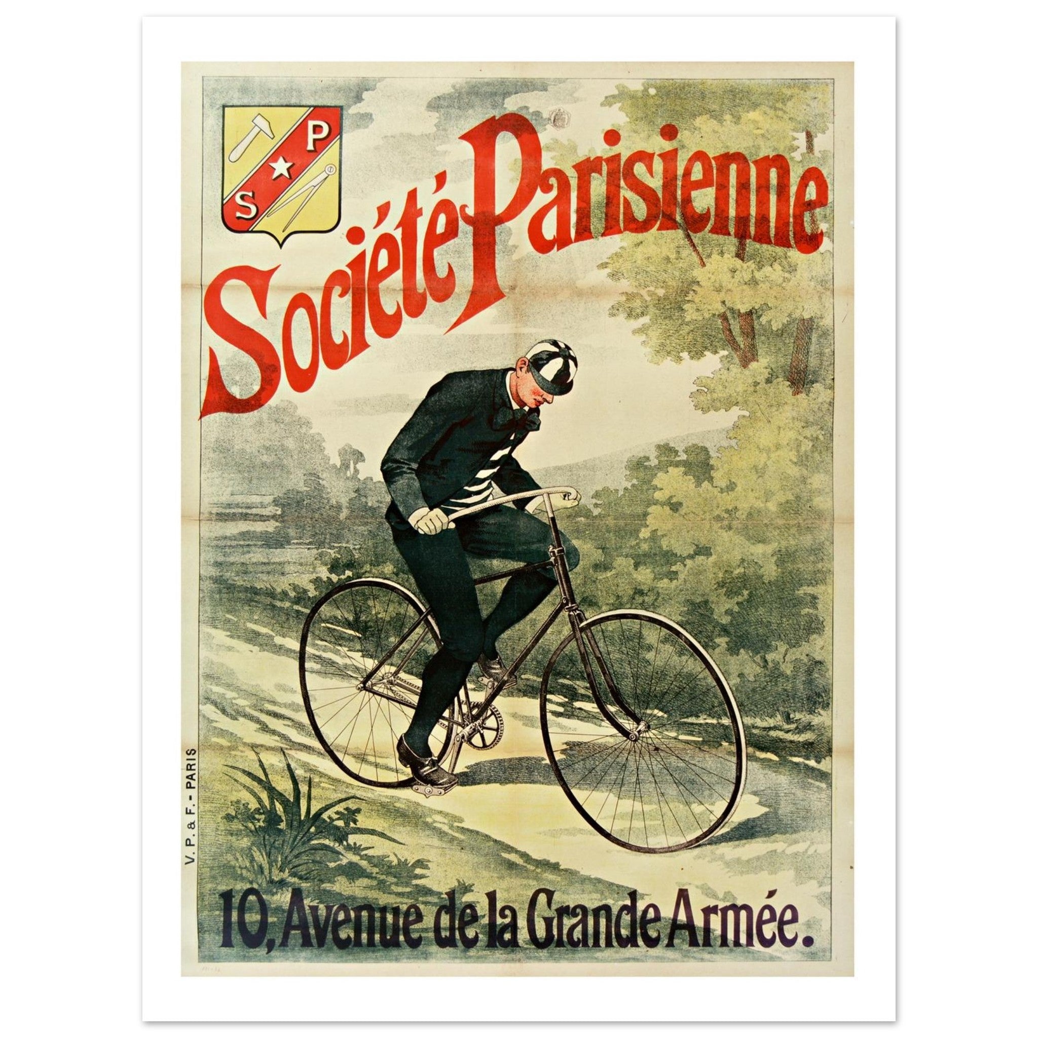Société Parisienne Cycles: Bold and Determined - Transit Art