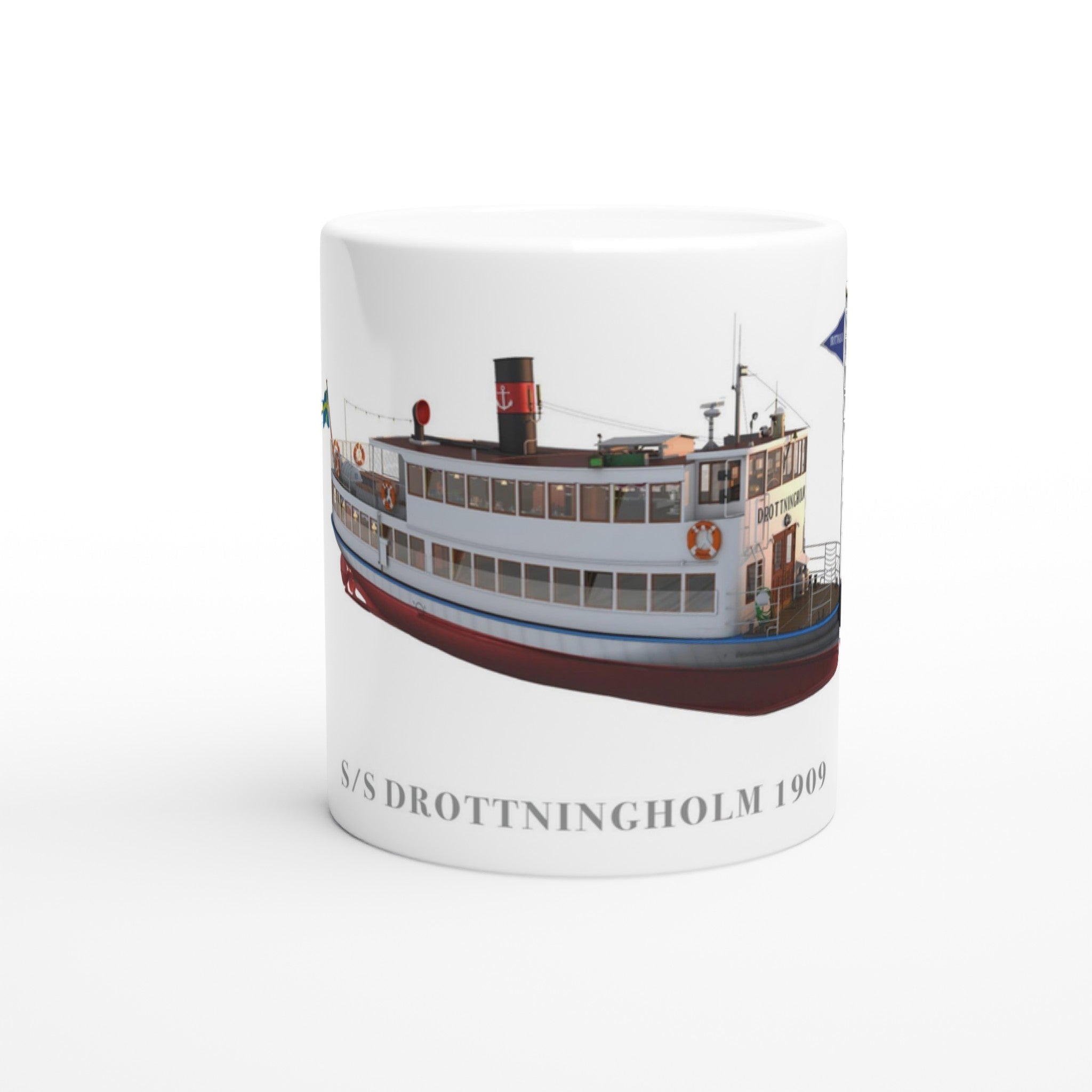 S/S Drottningholm - Mug - Transit Art