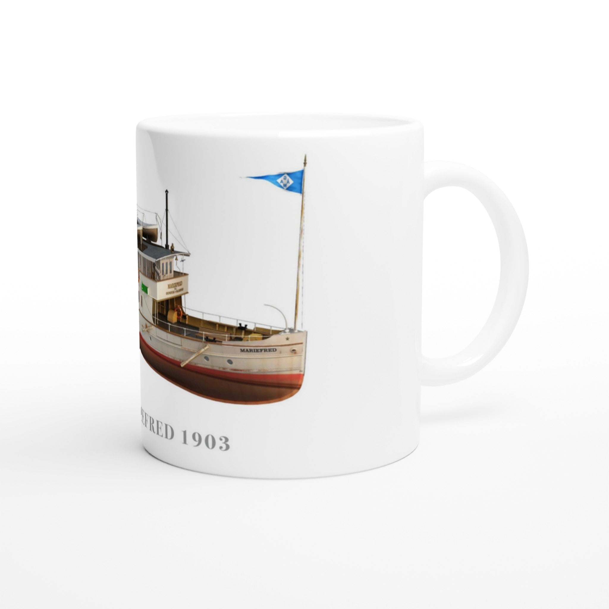 S/S Mariefred - Mug - Transit Art