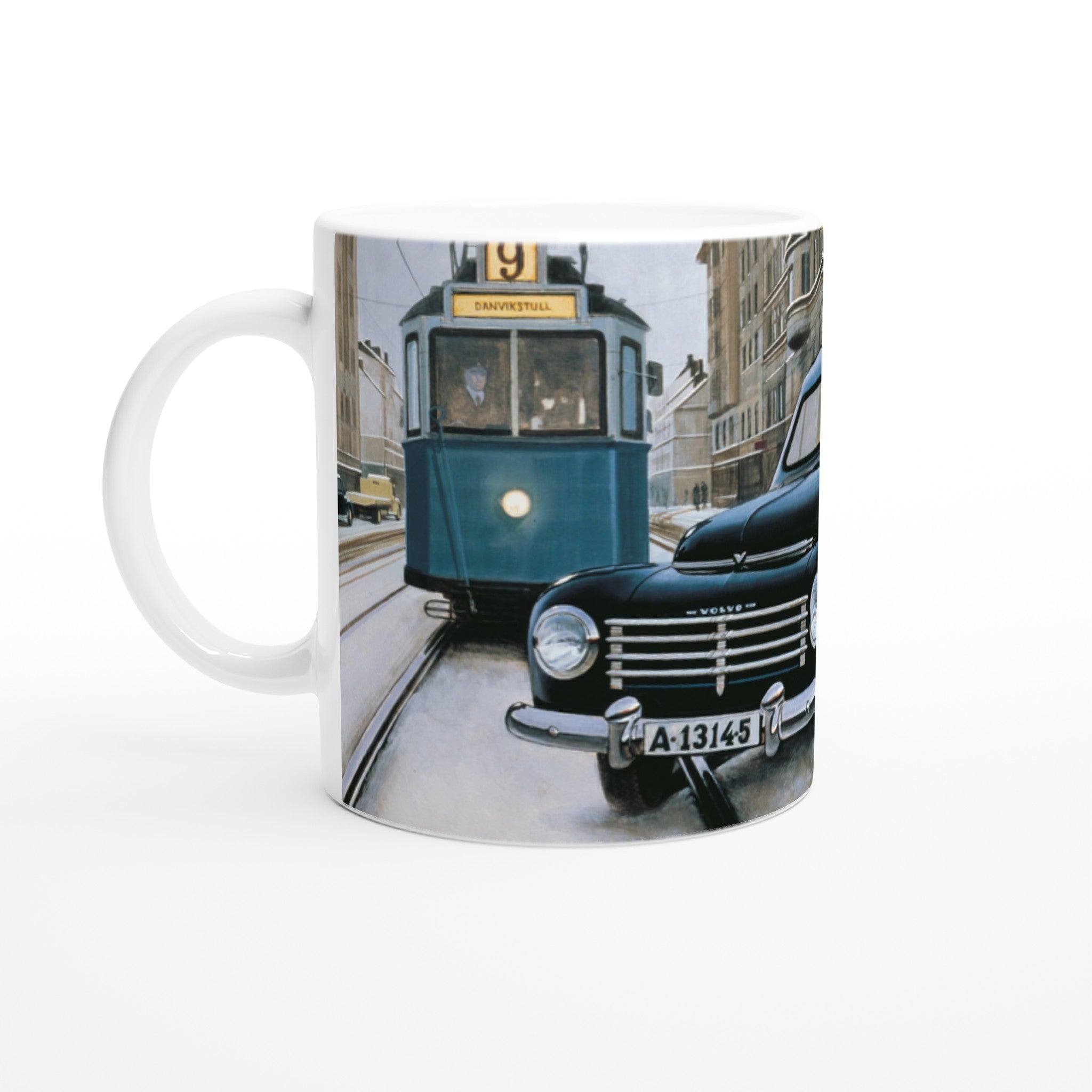 Stockholm Winter - Mug - Transit Art