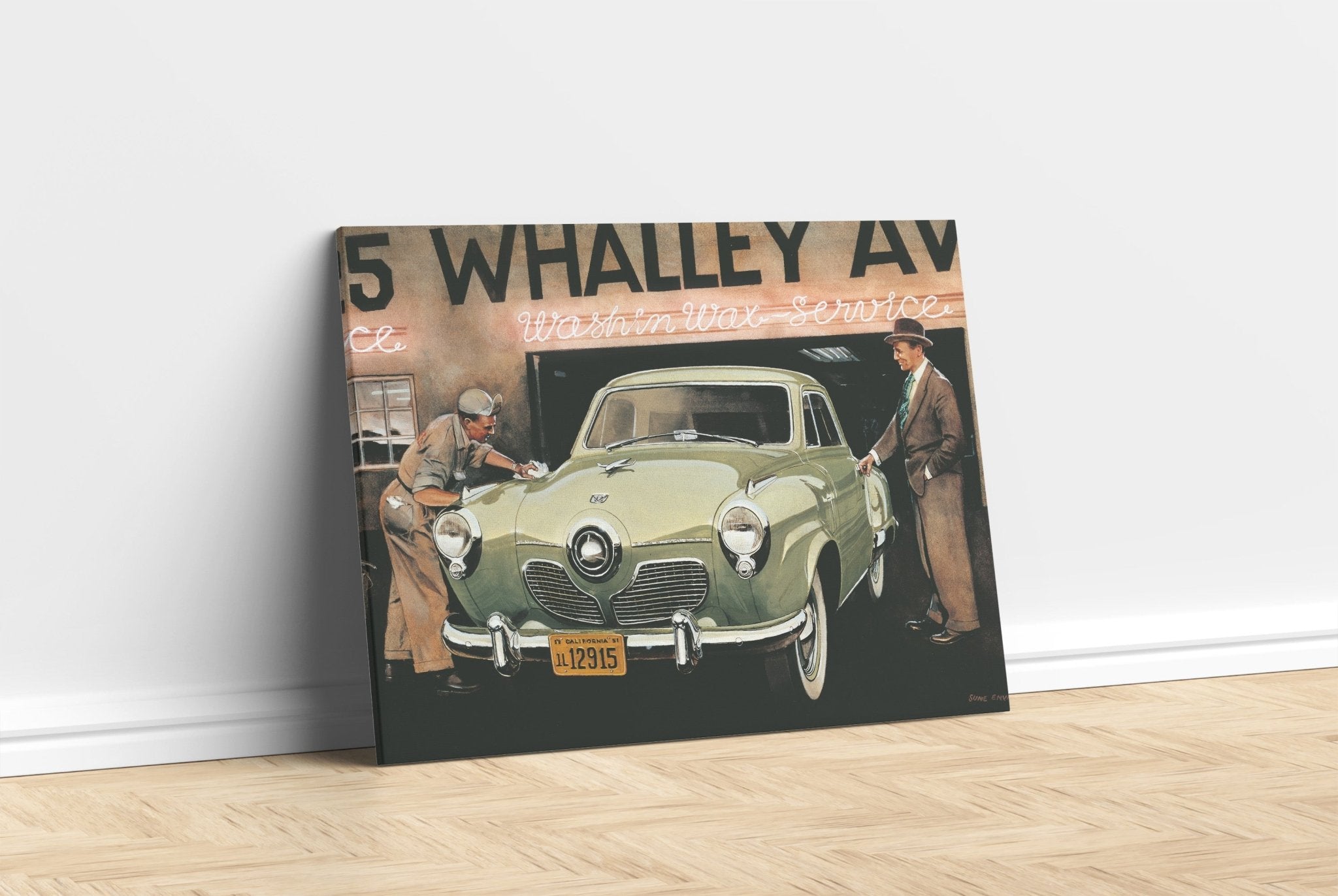 Studebaker at Whalley Avenue - Canvas - Transit Art