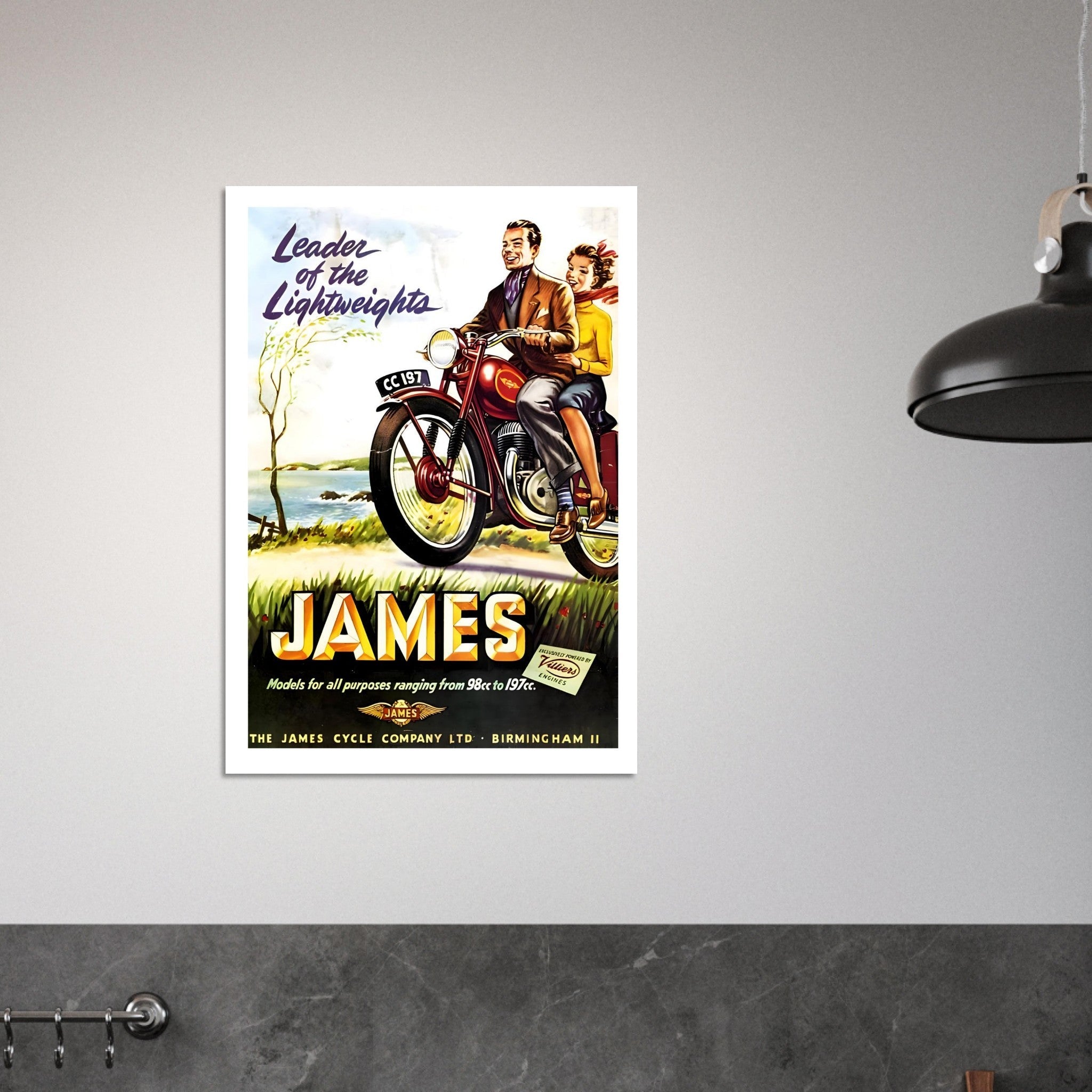The James Cycle Company: Leader of the Lightweights - Transit Art
