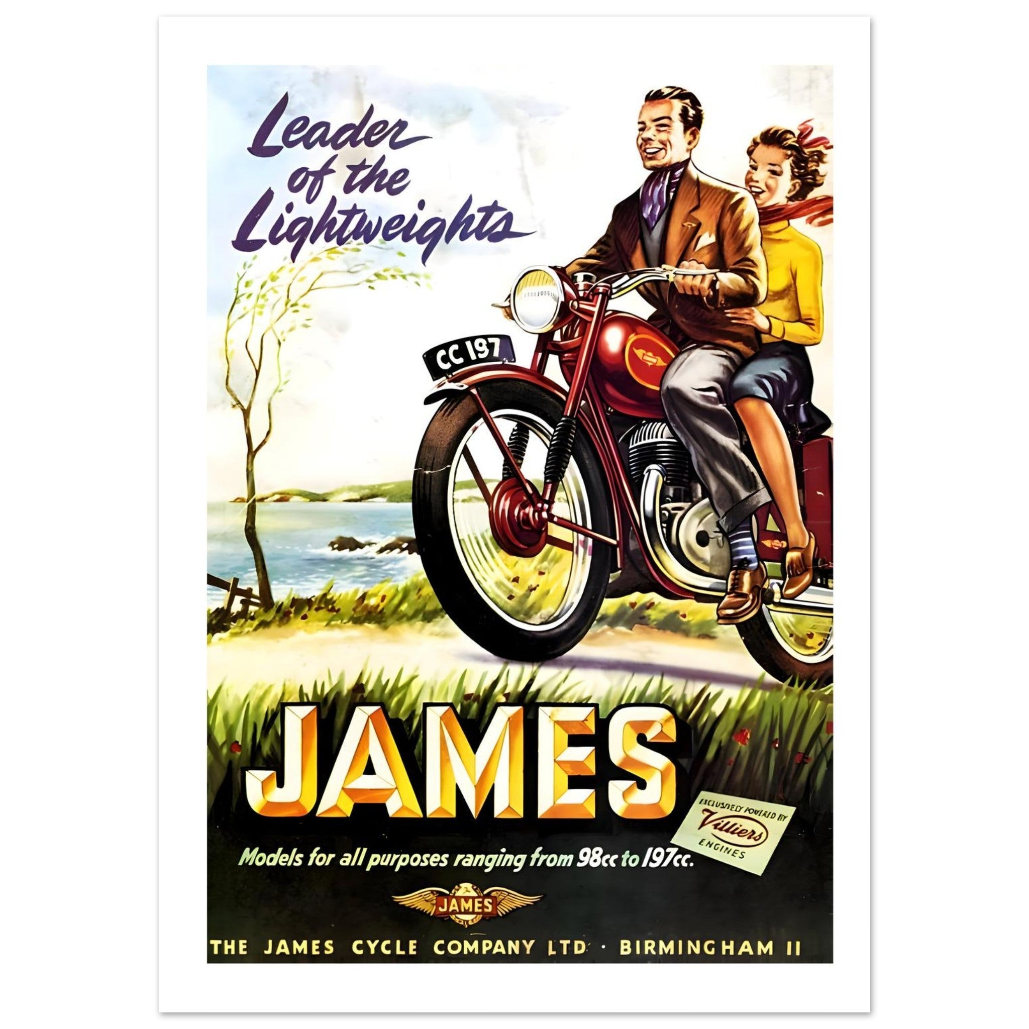 The James Cycle Company: Leader of the Lightweights - Transit Art