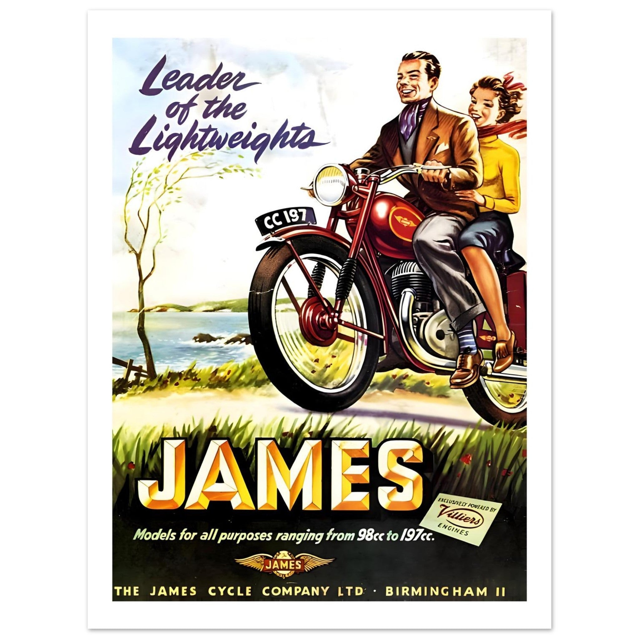 The James Cycle Company: Leader of the Lightweights - Transit Art