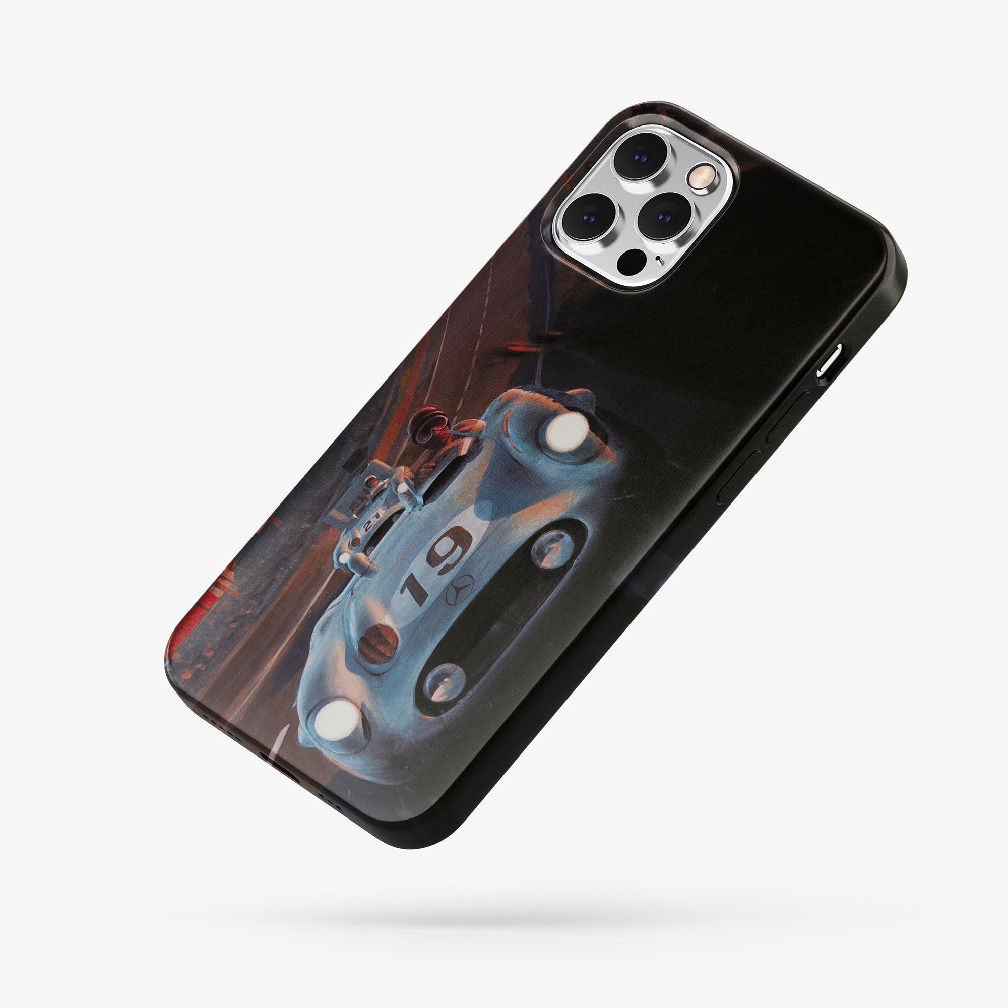 The Mercedes - Benz 300 SLR at Le Mans 1955 - Mobile cover - Transit Art