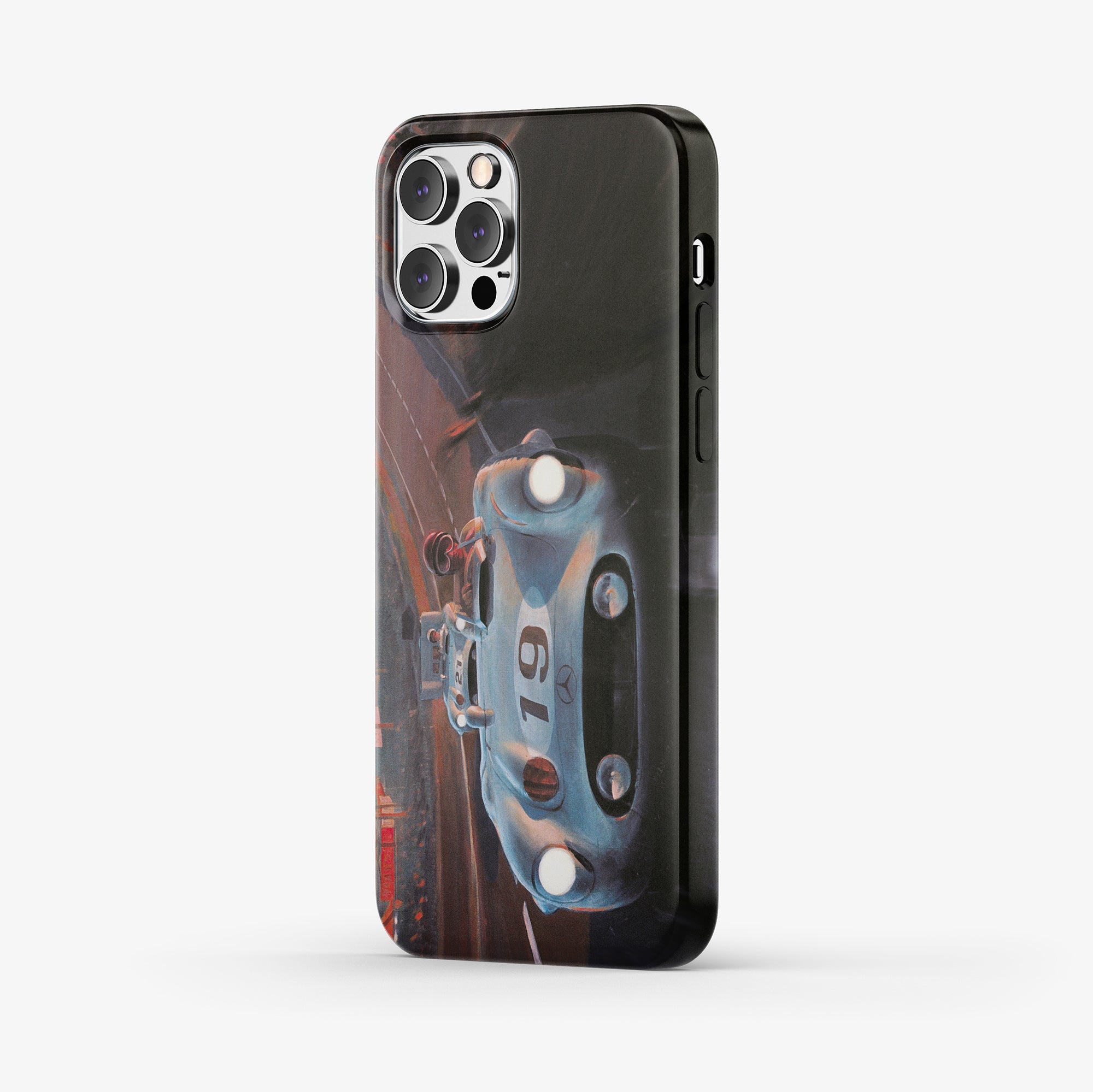 The Mercedes - Benz 300 SLR at Le Mans 1955 - Mobile cover - Transit Art