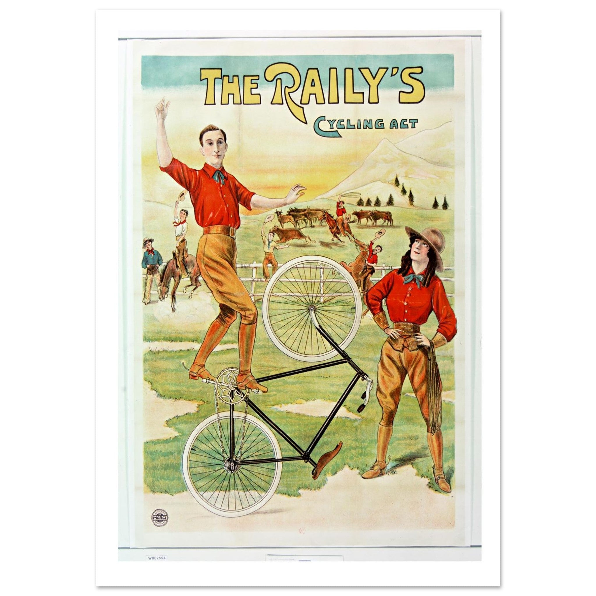 The Raily’s Sensational Acrobat Cycling Act - Transit Art