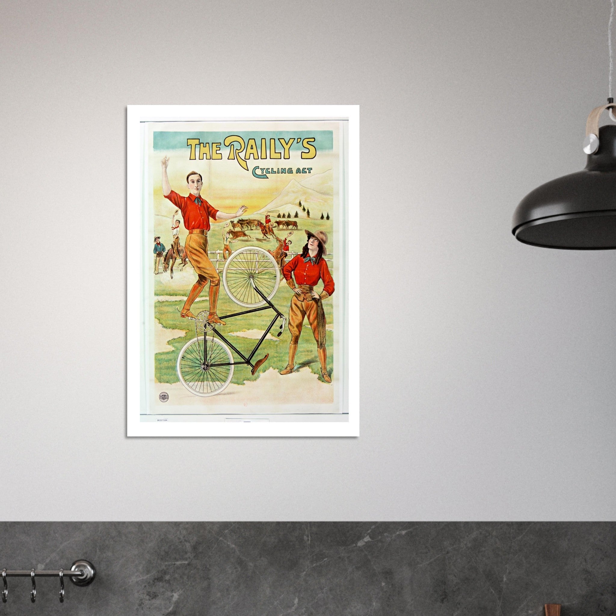 The Raily’s Sensational Acrobat Cycling Act - Transit Art