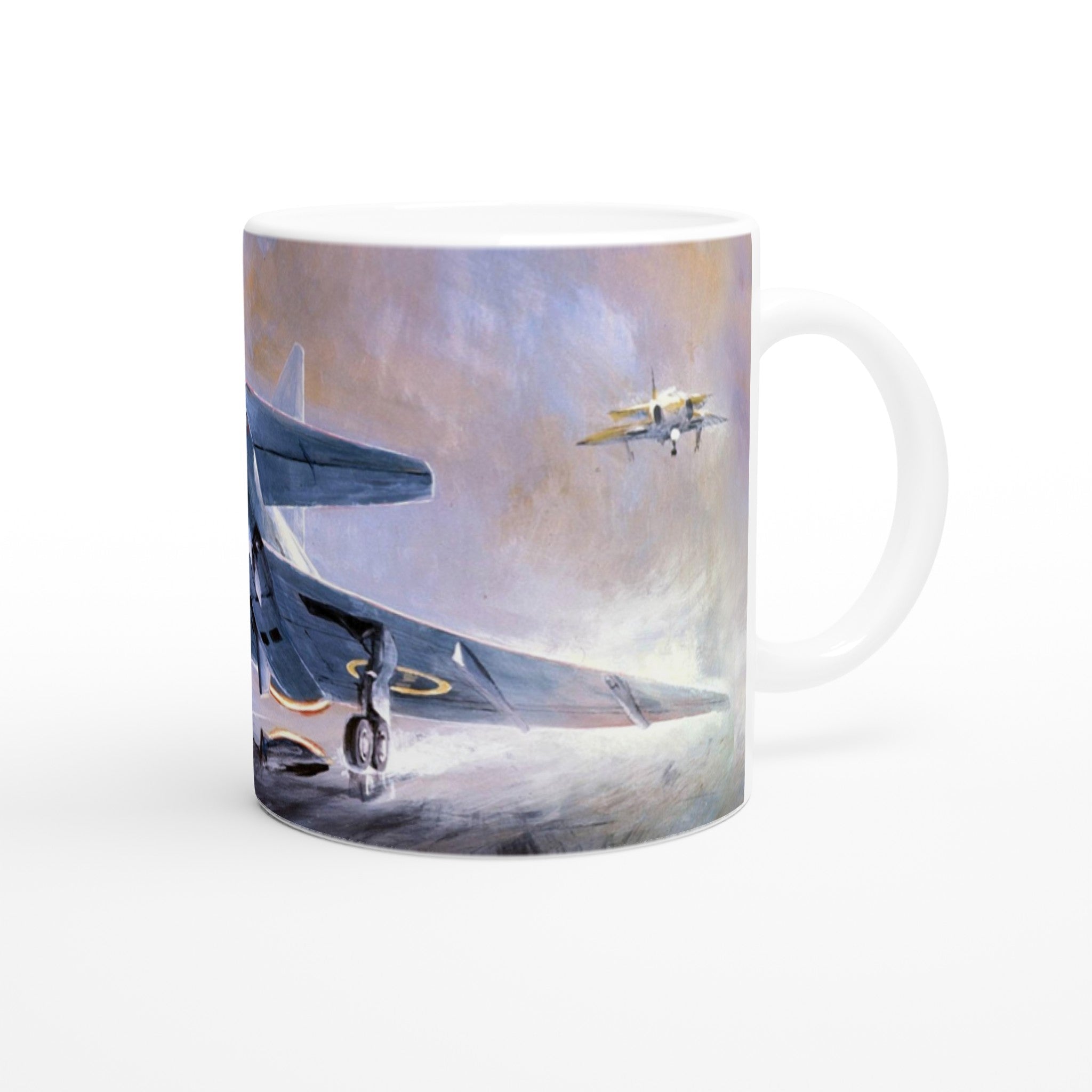Viggen during landing - Mug - Transit Art