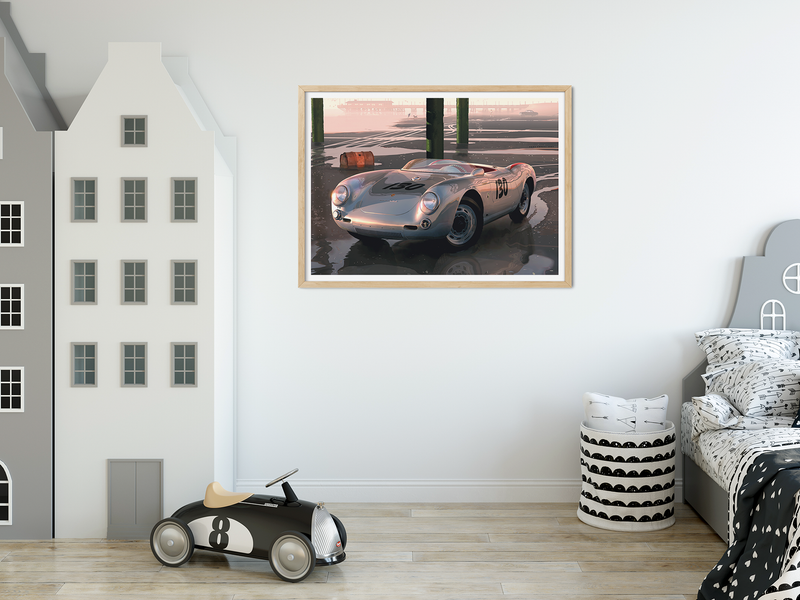 The Porsche 550 Spyder is a classic sports car that was first introduced in 1953. 