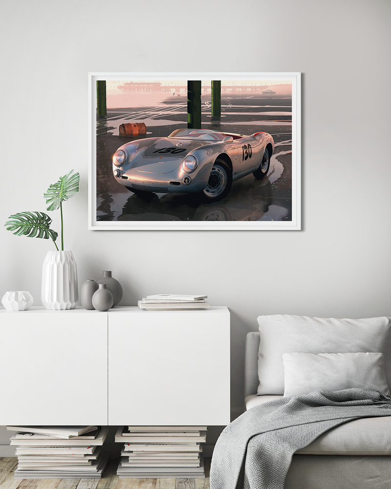 The Porsche 550 Spyder is a classic sports car that was first introduced in 1953. 
