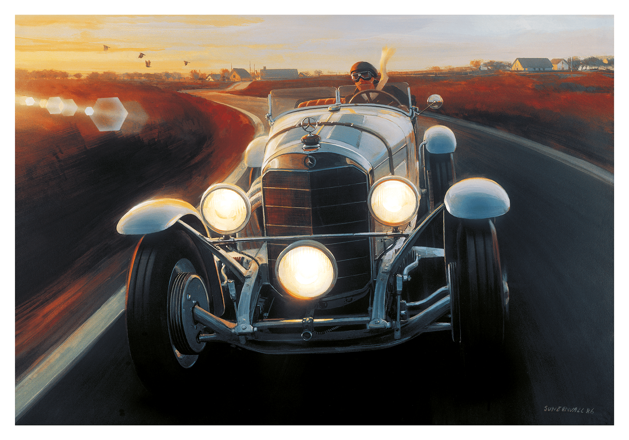 Night Ride - Transit Art