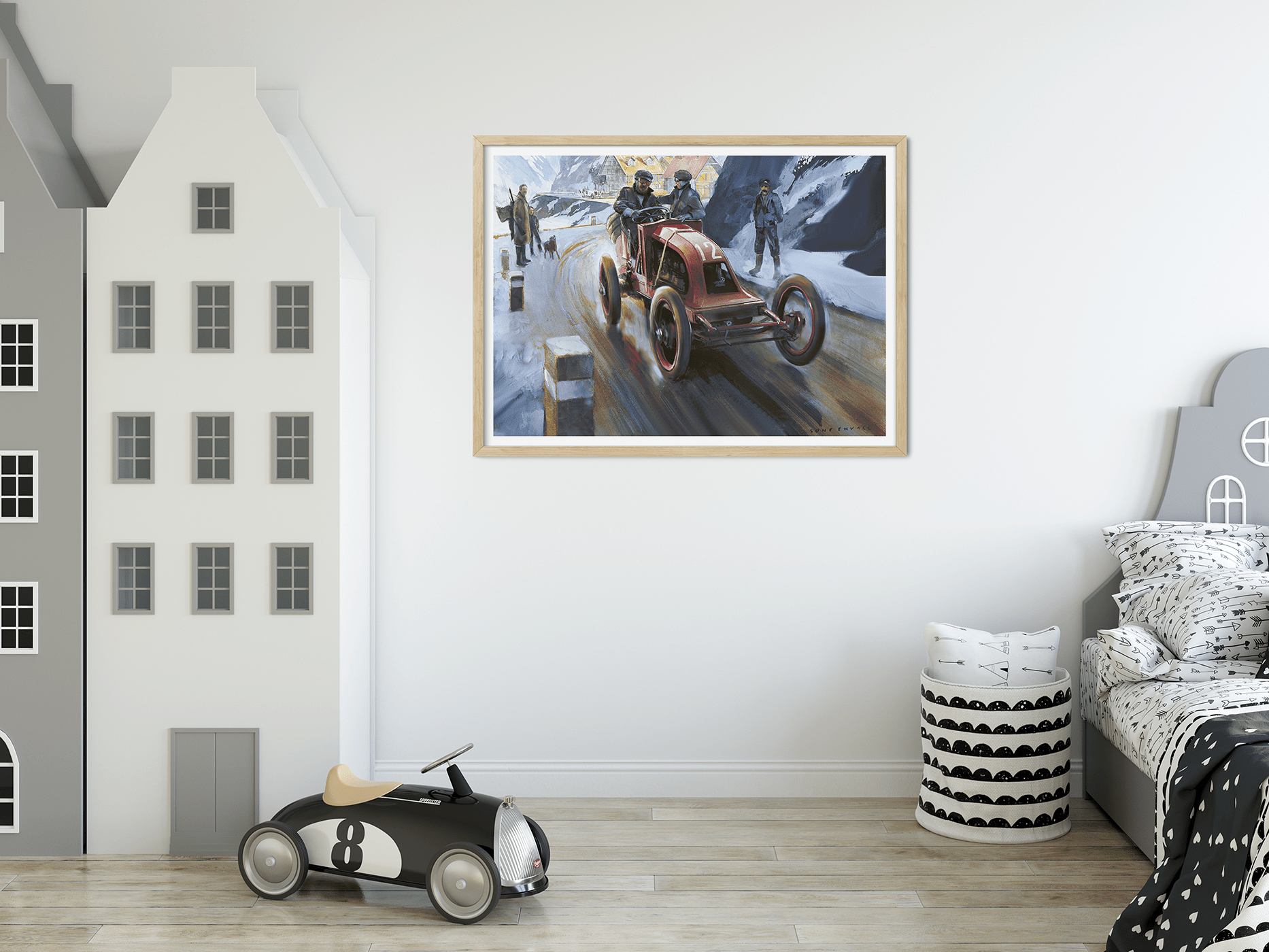 Rally in the Alps - Transit Art