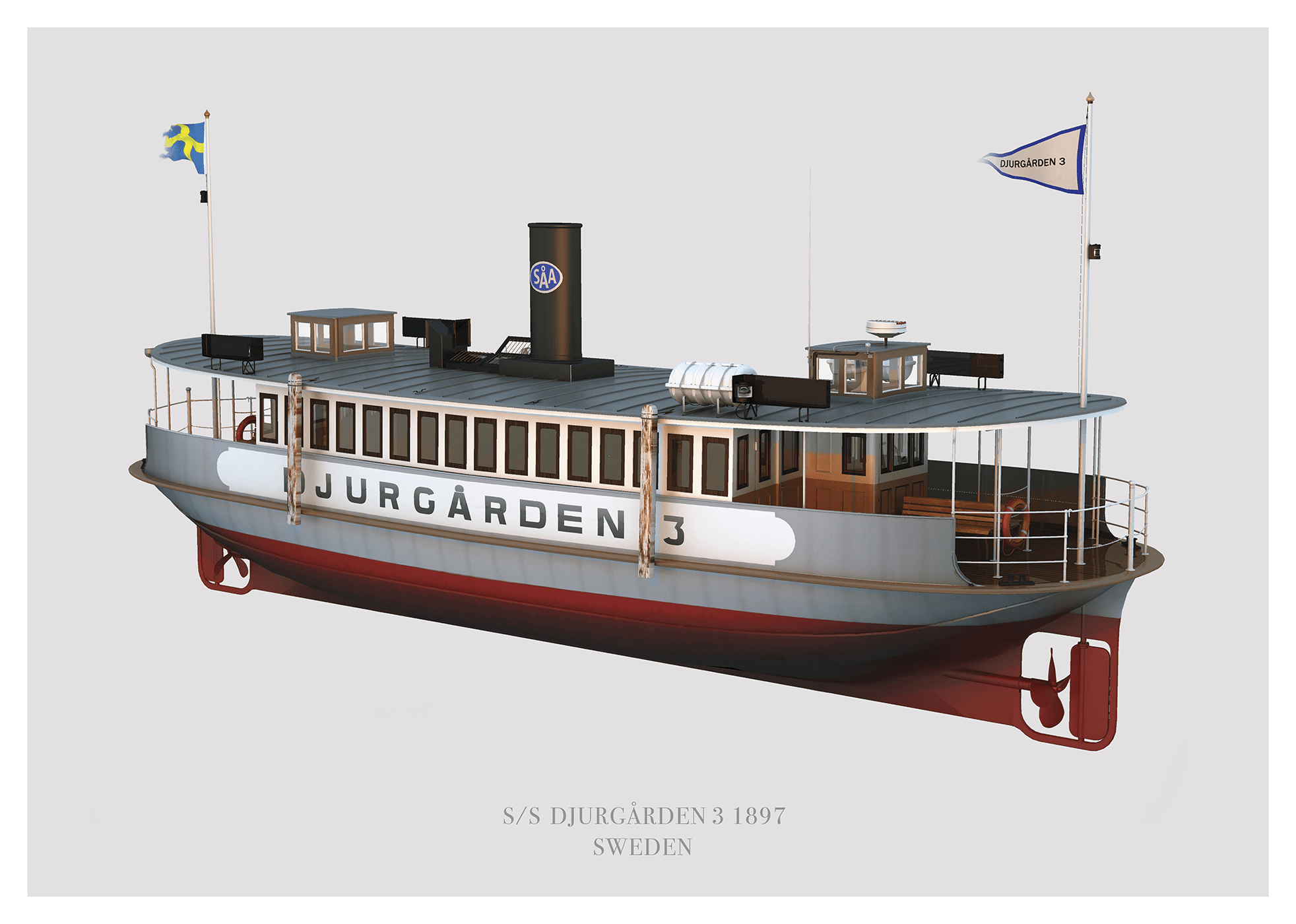 S/S Djurgården III - Transit Art